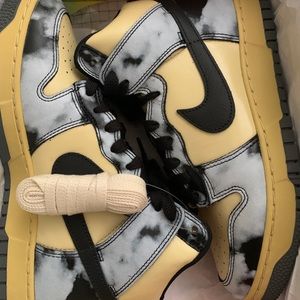 Nike Dunk High 1985 Black Acid Wash